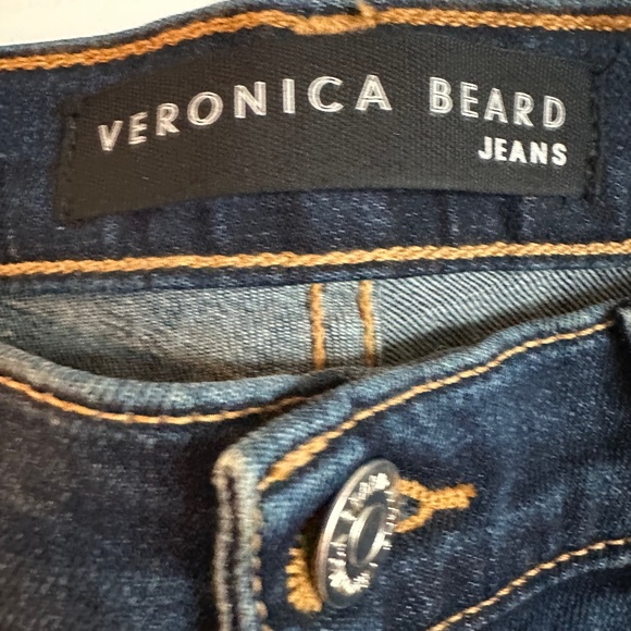 Veronica Beard Button Hem Baby Boot Jeans Size 32 - Picture 7 of 10